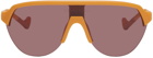 District Vision Orange Nagata Speed Blade Sunglasses