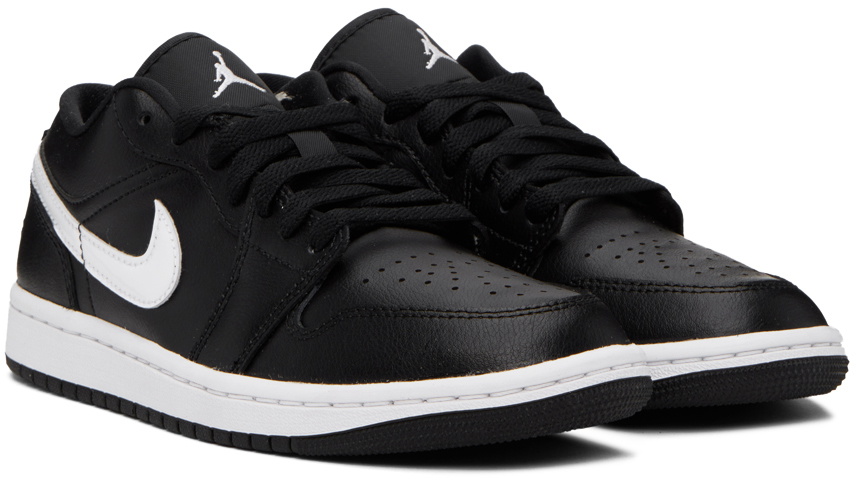 jordan black and white sneakers