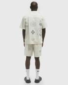 Wax London DIDCOT SS SHIRT DOODLE EMBROIDERY White Mens Shortsleefe