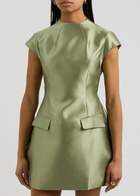 Odd Muse The Ultimate Muse Crepe Mini Dress Olive