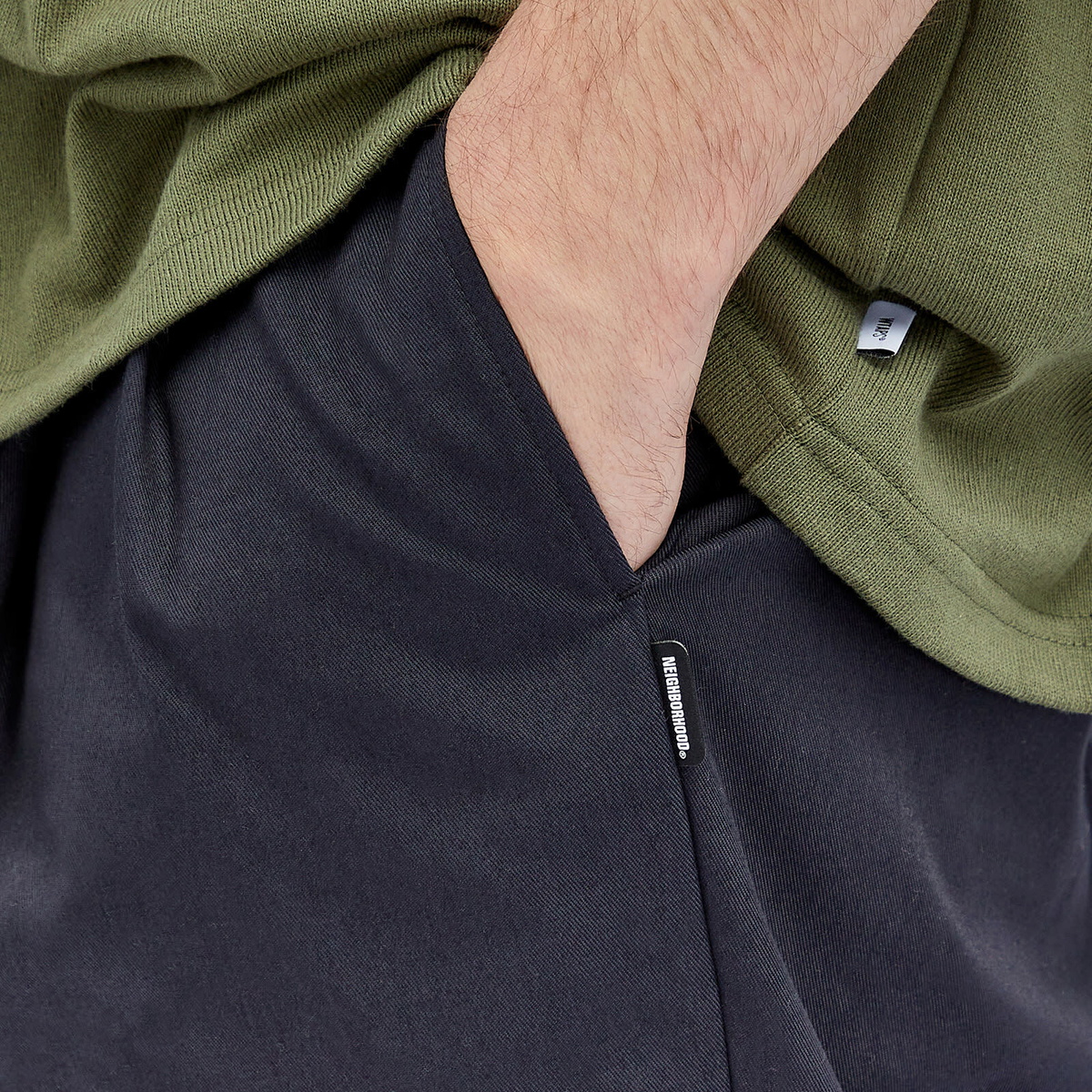 パンツ NEIGHBORHOOD 20AW TWO TUCK CE-PT navy M NEIGHBORHOOD TWO TUCK PANTS BLACK | TODAY CLOTHING