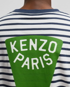 Kenzo Nautical Striped Oversize Tee Multi - Mens - Shortsleeves