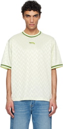 Maison Kitsuné Green Jacquard Flash Fox Oversize T-shirt