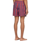 Solid and Striped Red and Blue The Classic Stripe Swim Shorts