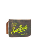MC2 Saint Barth Parisienne Canvas Pochette With Camouflage Print