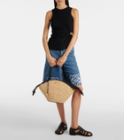 Loewe Paseo Small raffia basket bag
