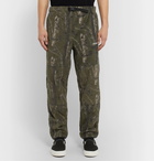 Carhartt WIP - Beaufort Camouflage-Print Fleece Sweatpants - Green