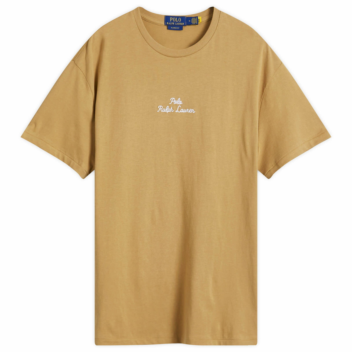 Polo Ralph Lauren Uneven Jersey T-Shirt in Blue | SVD