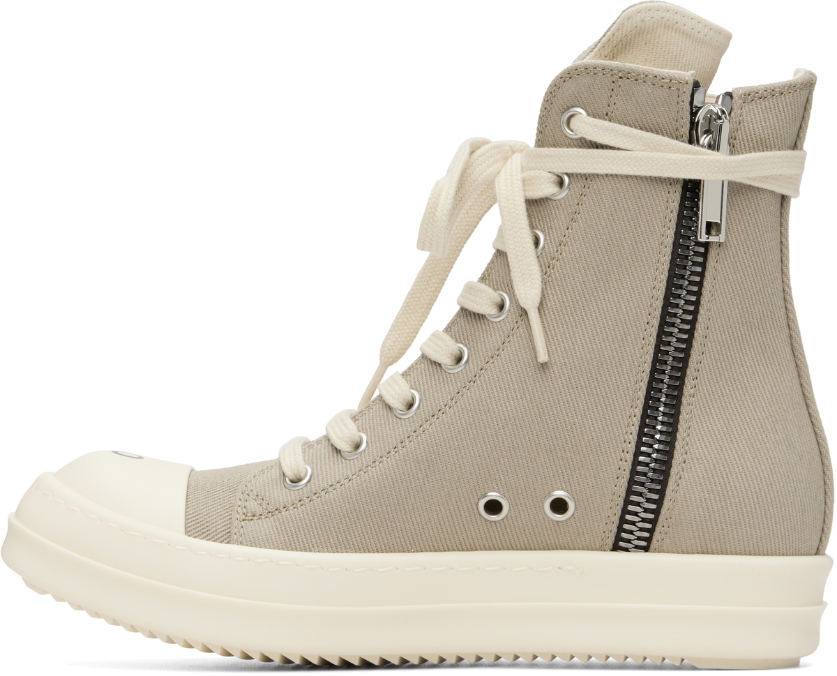 Rick Owens DRKSHDW Taupe Concordians Sneaks Sneakers