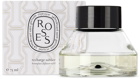 diptyque Roses Hourglass Diffuser Refill, 75 mL