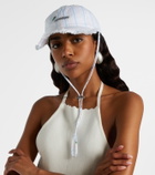 Jacquemus Artichaut striped cotton canvas baseball cap