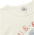 RRL - Slim-Fit Printed Cotton-Jersey T-Shirt - Cream