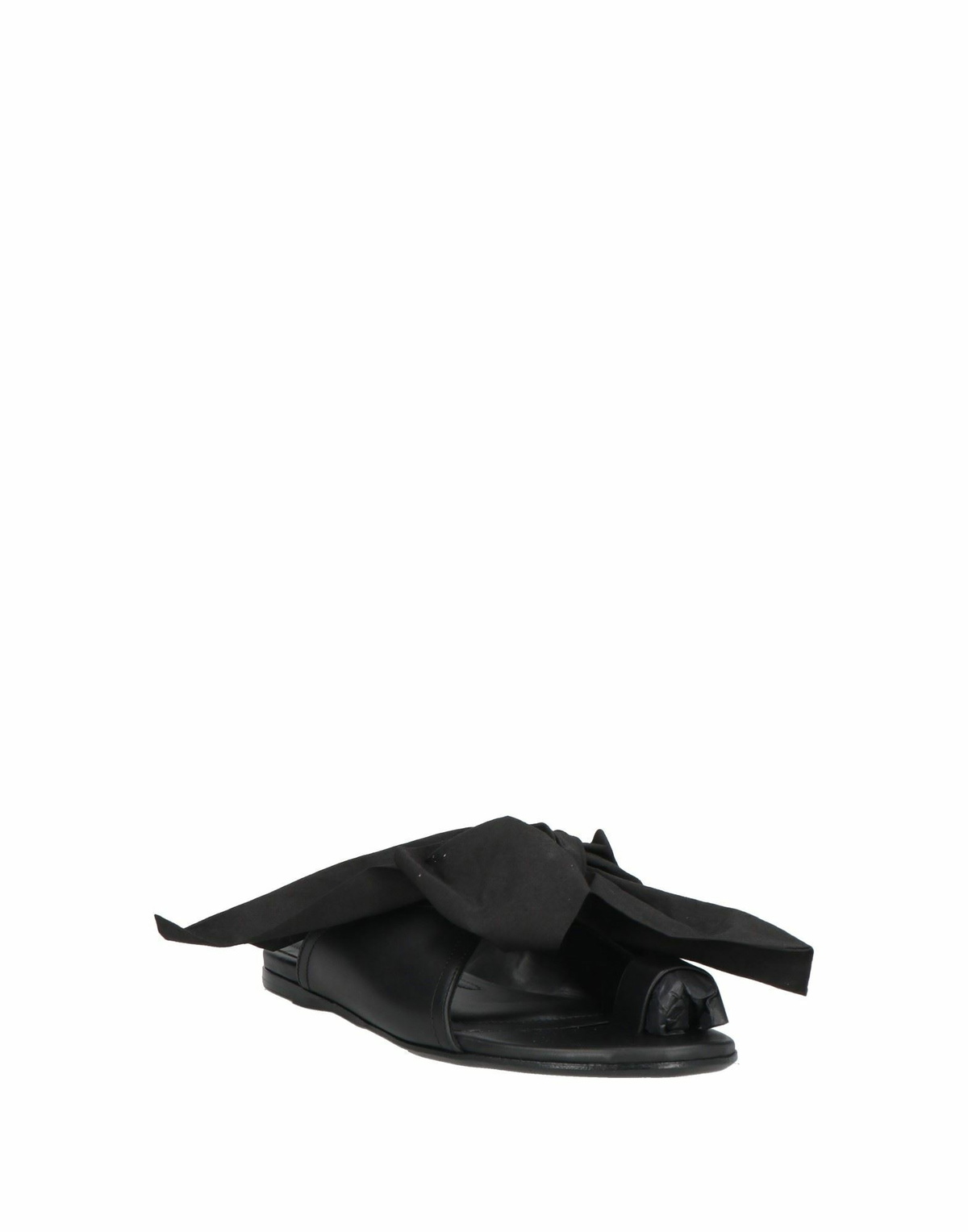 High Womens Thong sandal in Black