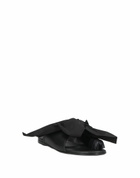 High Womens Thong sandal in Black
