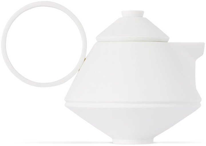 Photo: Editions Milano White Circle Tea Pot