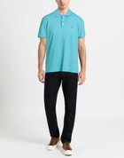 Jacob Cohёn Mens Polo shirt Turquoise