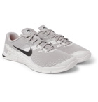 Nike Training - Metcon 4 Rubber-Trimmed Mesh Sneakers - Gray