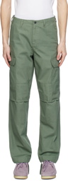 Carhartt Work In Progress Green Regular Cargo Pants