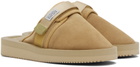Suicoke Beige ZAVO-VS Slippers