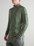 BOGNER - Flynn Stretch-Jersey Half-Zip Base Layer - Green