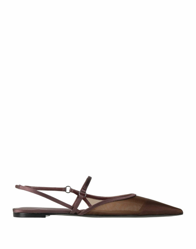 Photo: Nensi Dojaka Womens Ballet flats in Brown