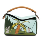 Loewe Multicolor Ken Price Edition Easter Island Puzzle Bag