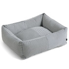 HAY Dog Bed - Small in Blue/White Stripe 