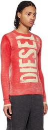 Diesel Red K-Atullus-Round Sweater