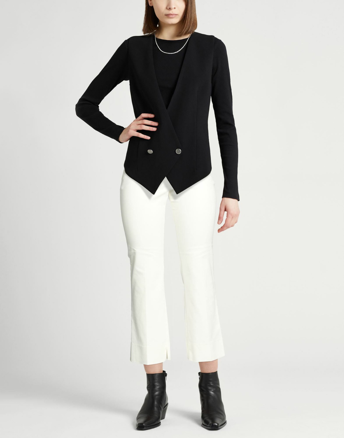 Peserico Womens Pants in White