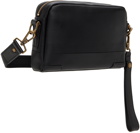 master-piece Black Gloss Shoulder Bag
