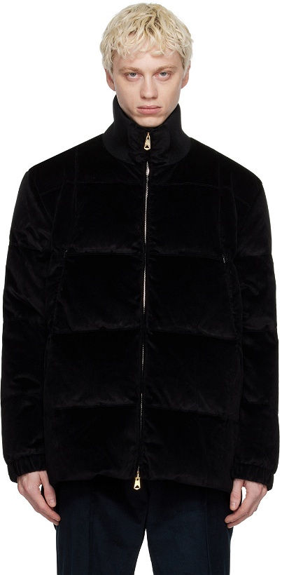 Photo: Paul Smith Black Quilted Down Coat