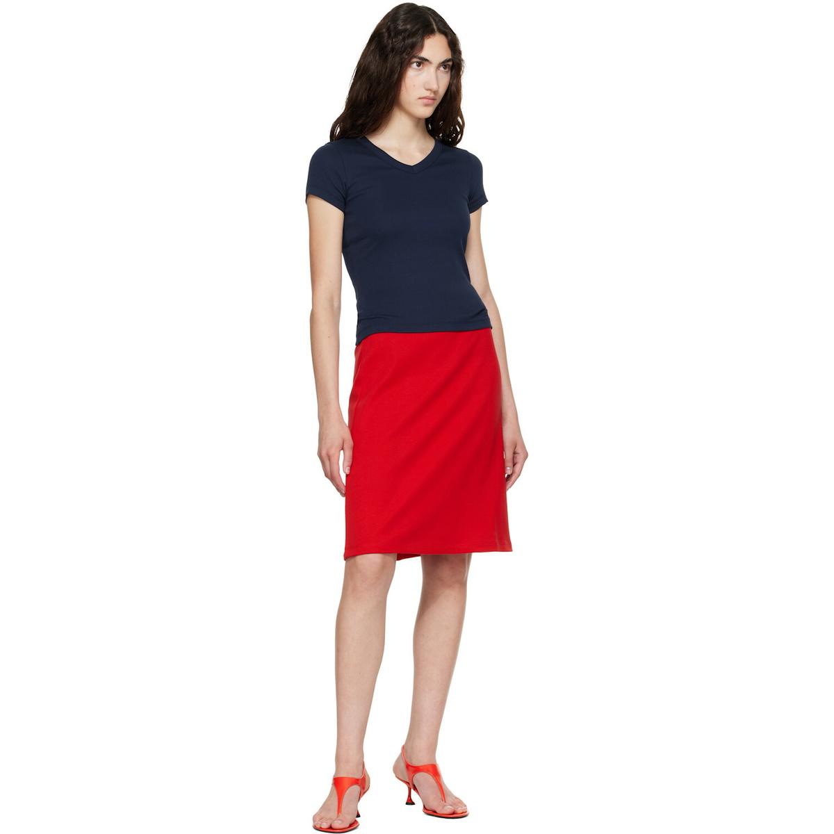 FLORE FLORE Navy Jill Baby T-shirt