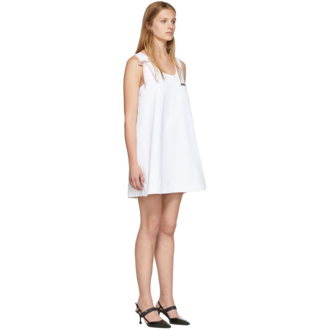 White prada dress sale