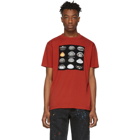 Marcelo Burlon County of Milan Red Close Encounters Of The Third Kind Edition Spaceships T-Shirt