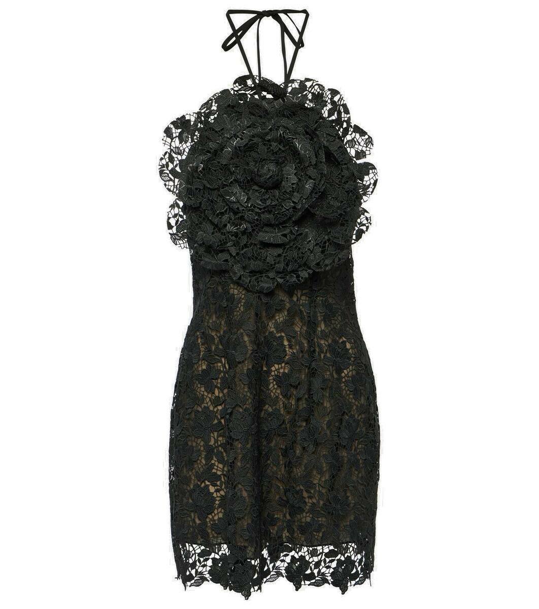 Oscar de la Renta Strapless cotton minidress Oscar de la Renta