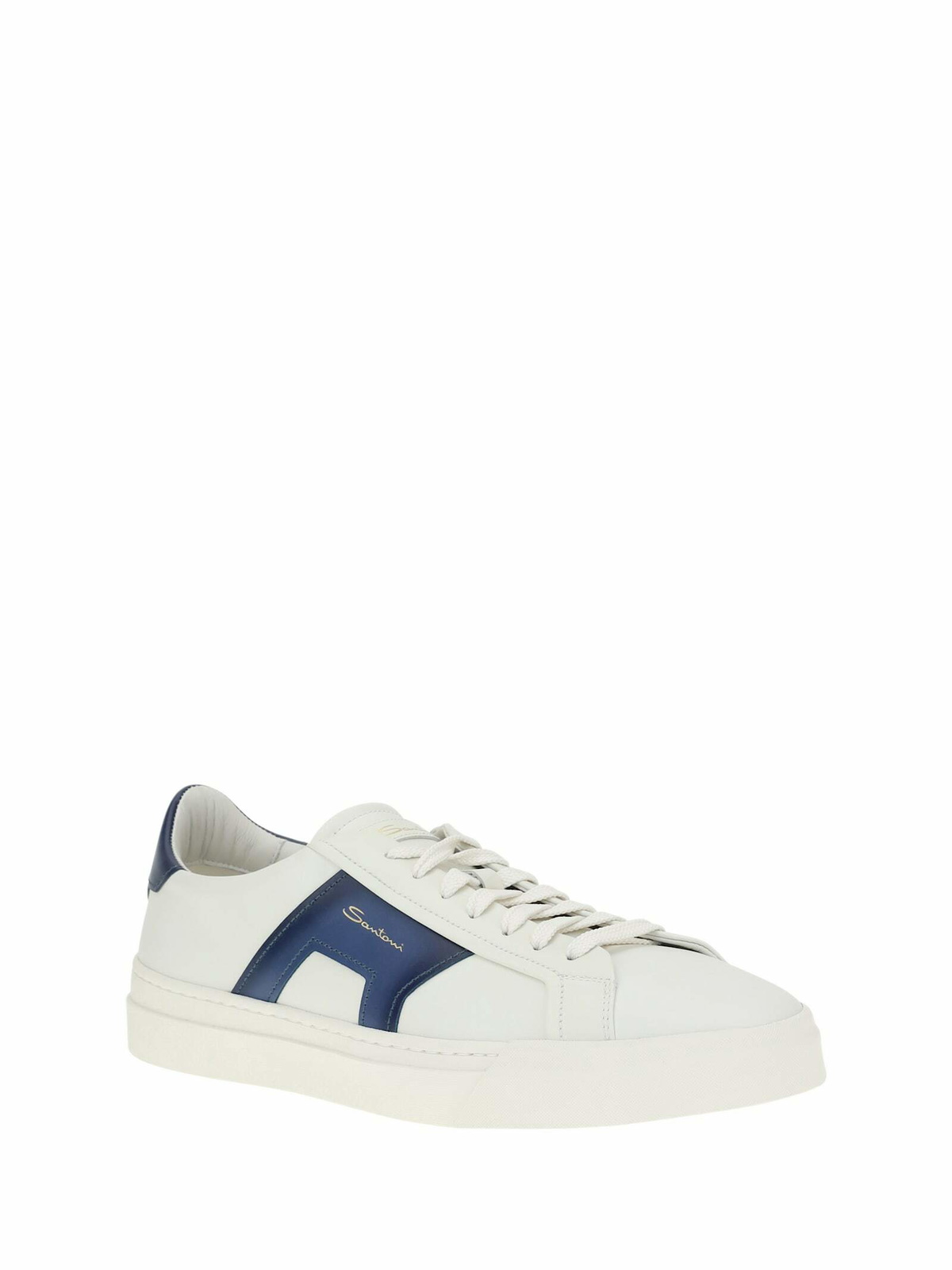 Santoni Leather Sneakers