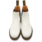 Dr. Martens White 2976 Chelsea Boots