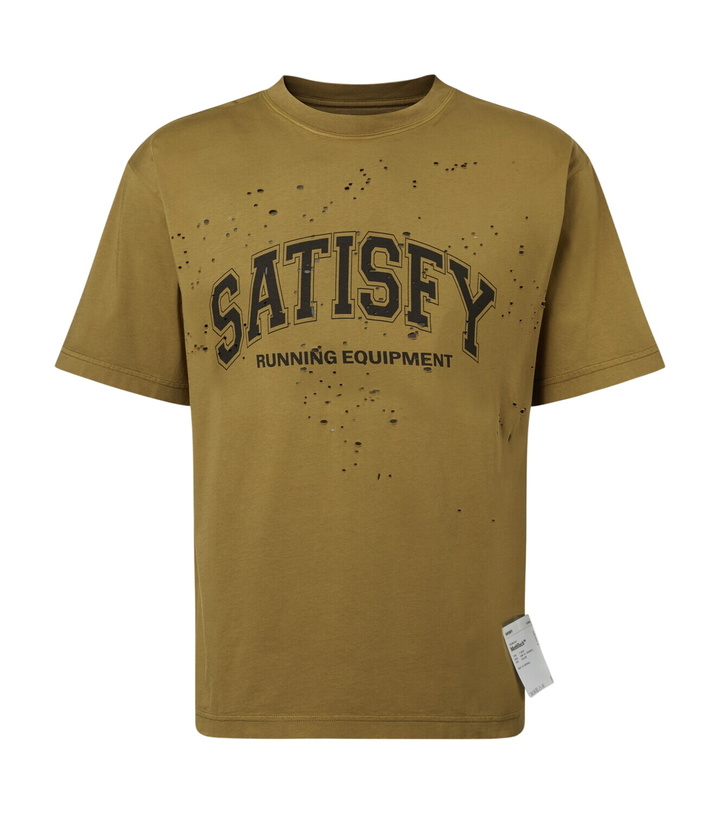Photo: Satisfy MothTech printed cotton jersey T-Shirt