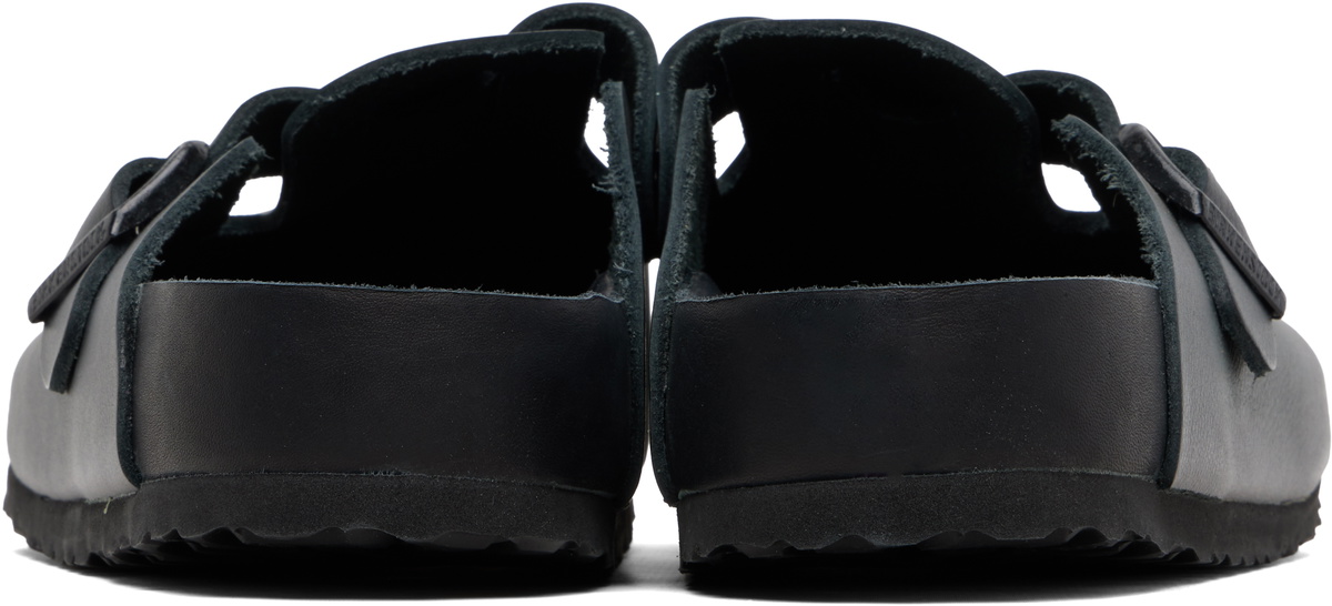 Birkenstock Black Regular Boston Slip-on Loafers