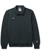 adidas Consortium - SPEZIAL Ewood Logo-Appliquéd Jersey Zip-Up Sweatshirt - Blue