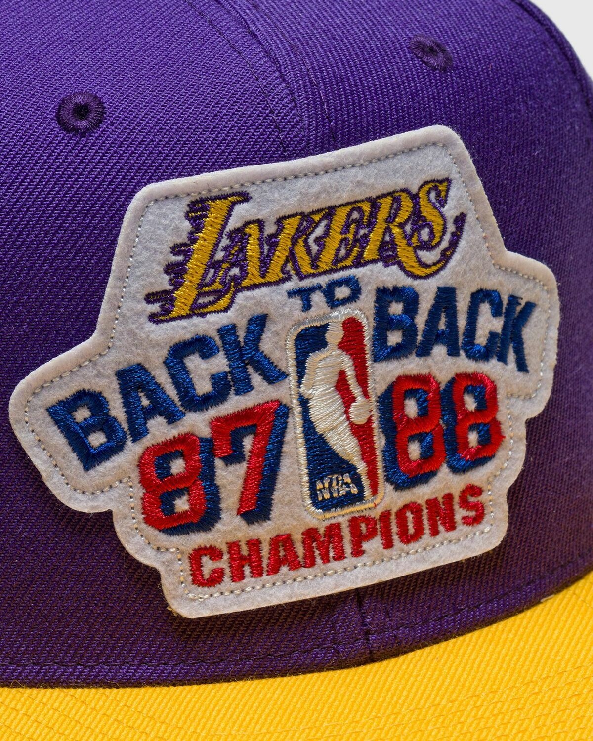 Mitchell & Ness Nba B2 B Snapback Hwc Los Angeles Lakers Purple - Mens - Caps