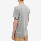 Isabel Marant Men's Zafferh Inverted Logo T-Shirt in Light Grey