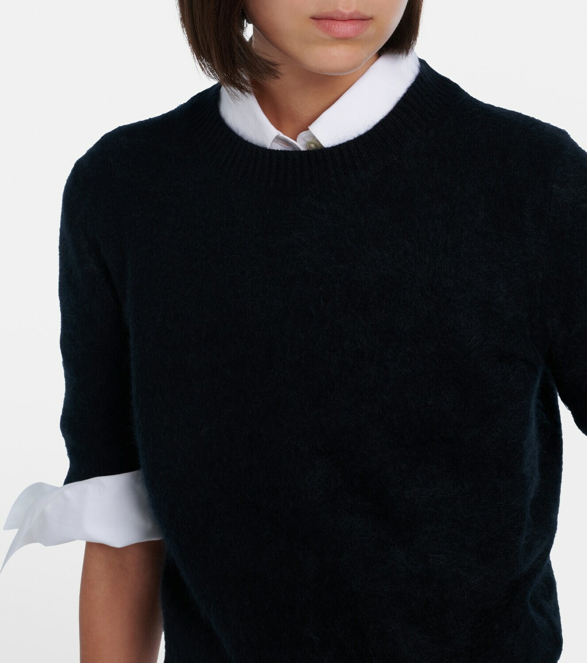 Dorothee Schumacher Fluffy Statements wool and cashmere sweater