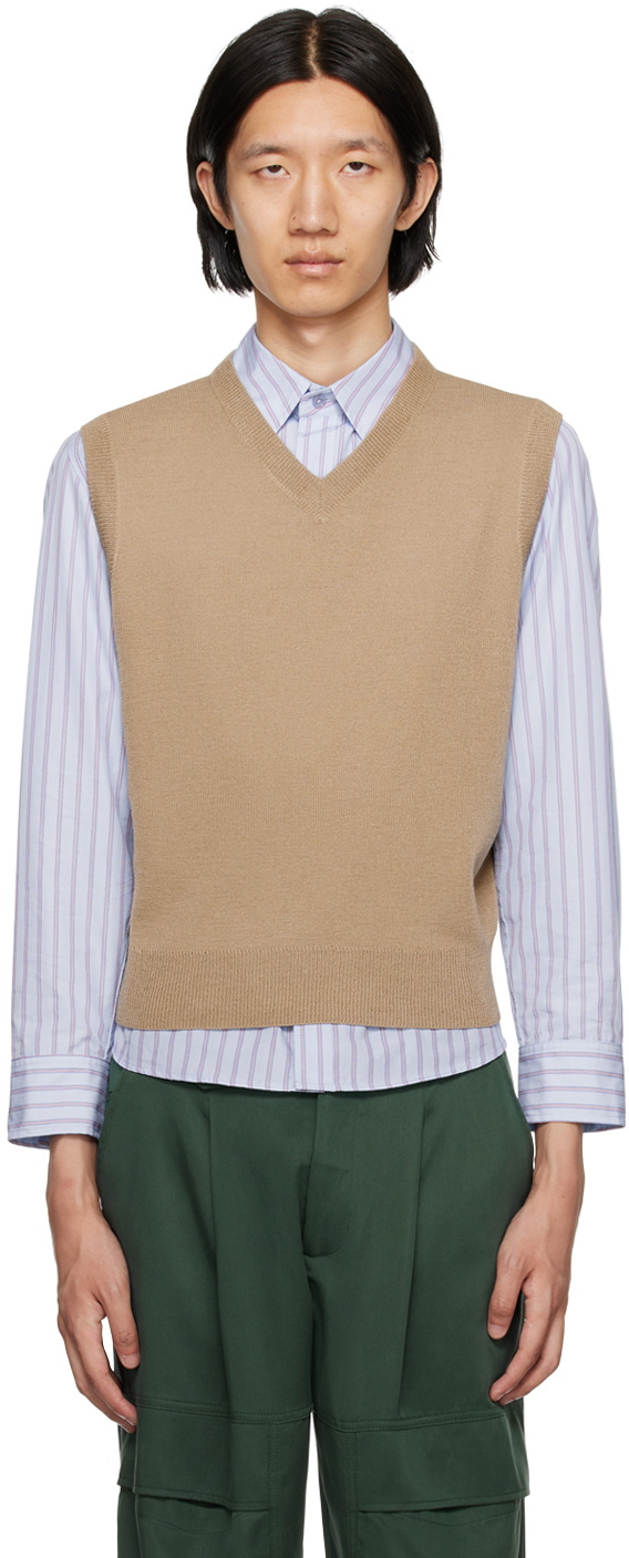 Maryam Nassir Zadeh Brown Apollo Vest