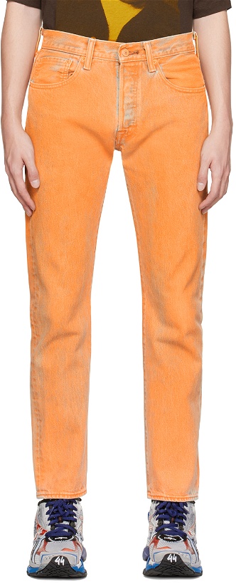 Photo: NotSoNormal Orange High Jeans