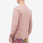 Stone Island Men's Long Sleeve Patch T-Shirt in Rose