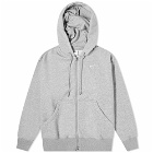 Nike Women's Phoenix Fleece Full Zip Hoodie in Dark Grey Heather/Sail