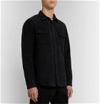 FRAME - Cotton-Moleskin Shirt Jacket - Black