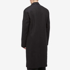 Loewe Men's Embroidered Long Coat in Black