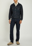Blue Blue Panelled Denim Jacket Indigo